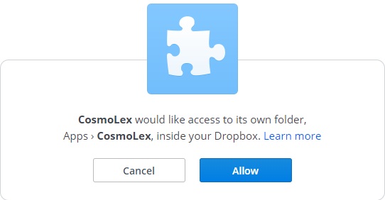 dropbox-allow-apps-folder-access